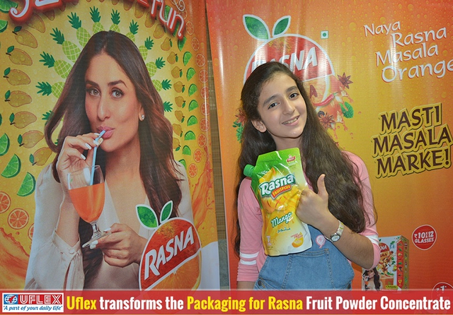 Uflex Rasna Fruit Powder packaging 