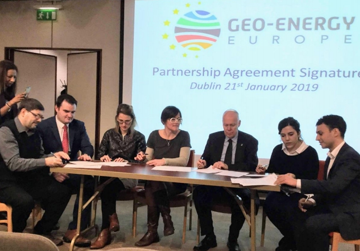 o-Energy Europe cluster partnership agreement signed, Dublin - Jan 21, 2019