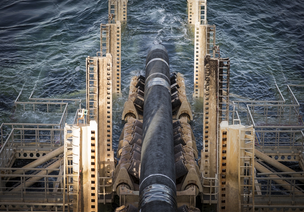 Nord Stream 2 installation
