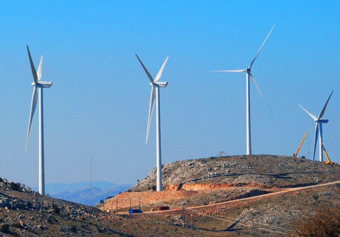 Greek wind power
