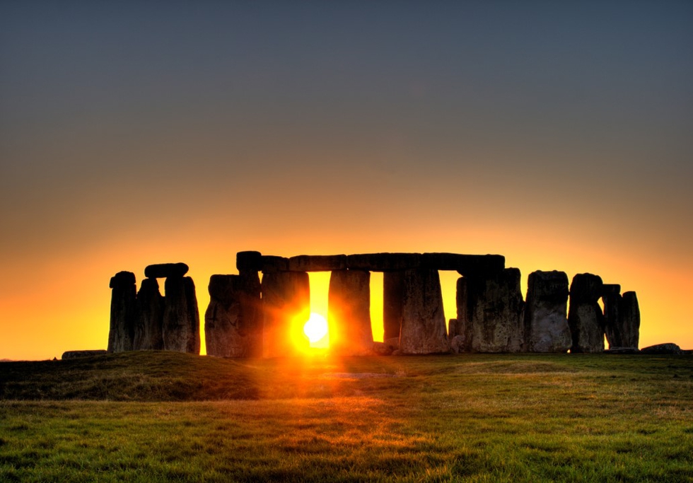 Stonehenge sunset