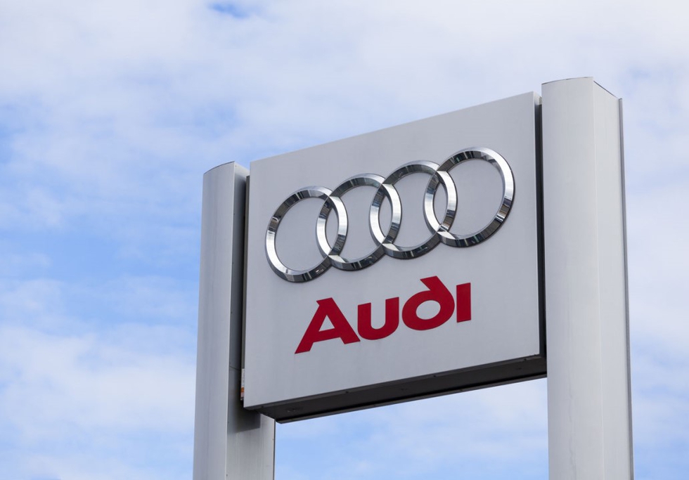 Audi sign. Credit: tomeng / Getty Images