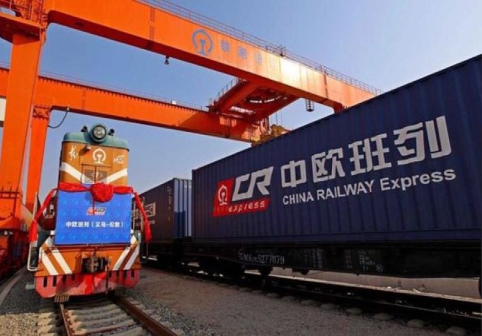 Chinese cargo train