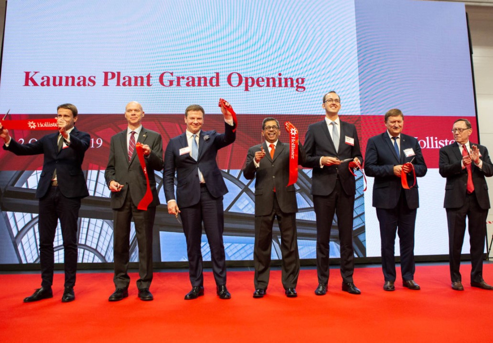 Hollister opens new manufacturing facility in Lithuania