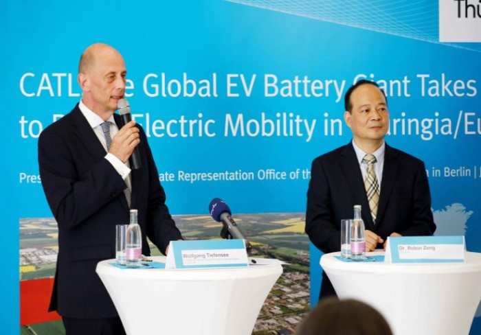 CATL breaks ground on first non-Chinese battery plant in Germany