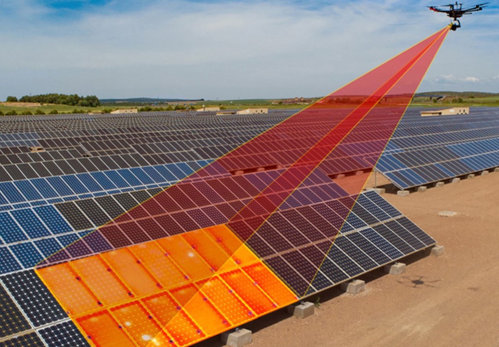 TSO develops solar plant maintenance software using drones