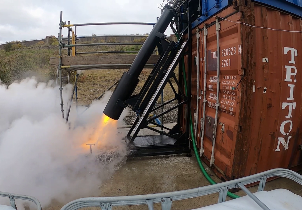 Skyrora rocket engine tests