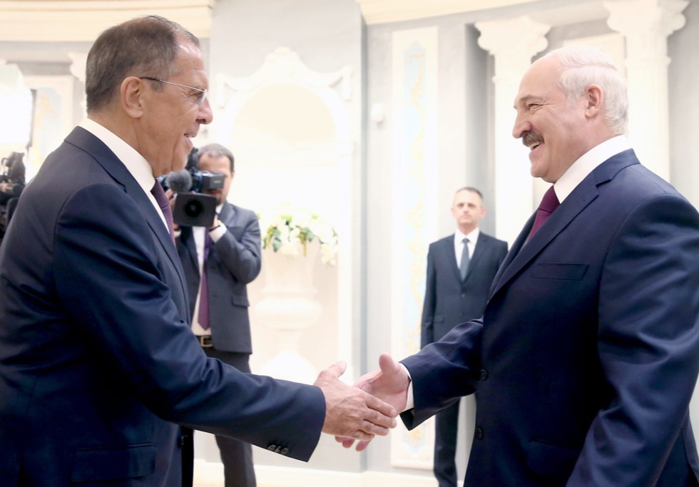 Sergey Lavrov &amp; Alexander Lukashenko, Minsk, May 2018