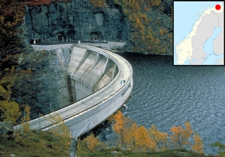 Alta dam, Finnmark, Norway. Credit: Statkraft