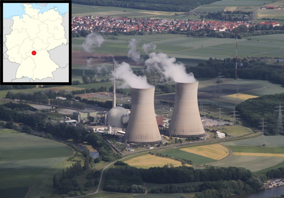 Grafenrheinfeld nuclear power plant, Germany