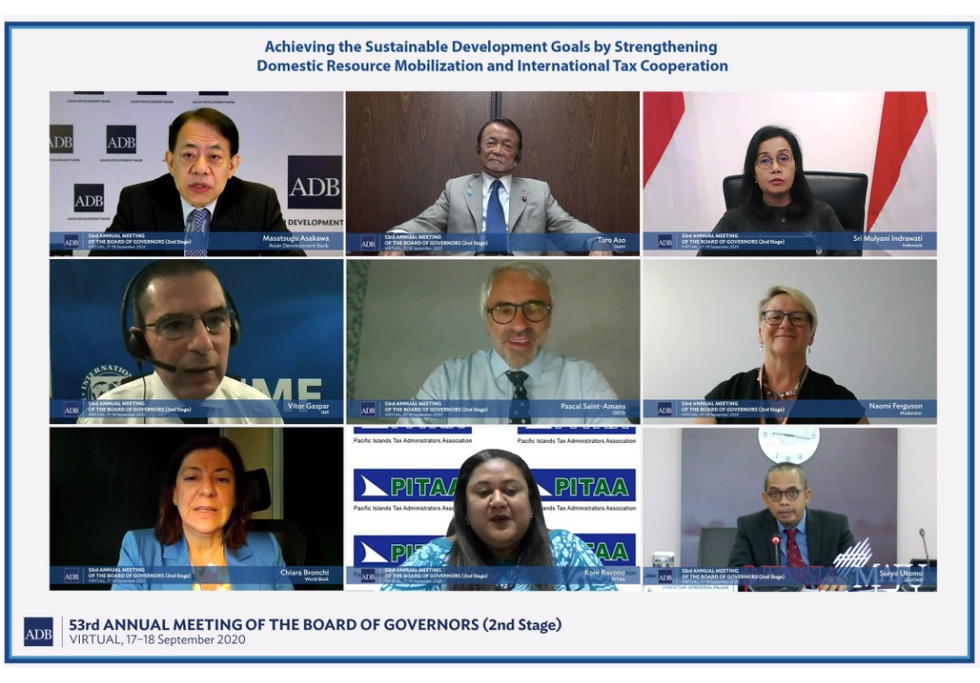 53rd ADB Annual Meeting: ADB Webinar. Credit: Asian Development Bank