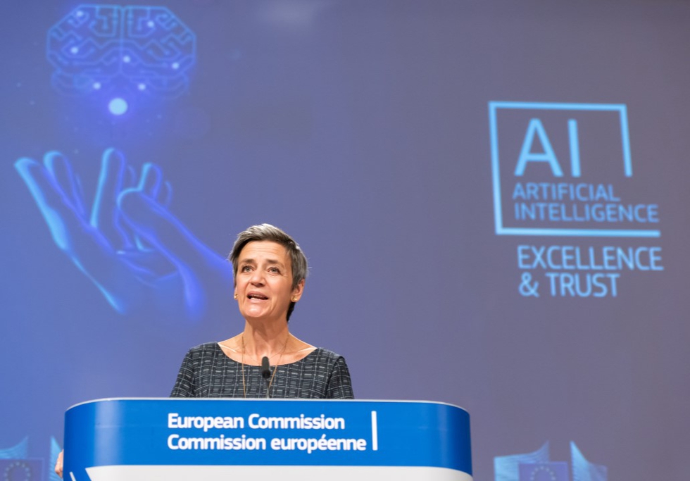 Margrethe Vestager, AI. Source: EC Audiovisual service