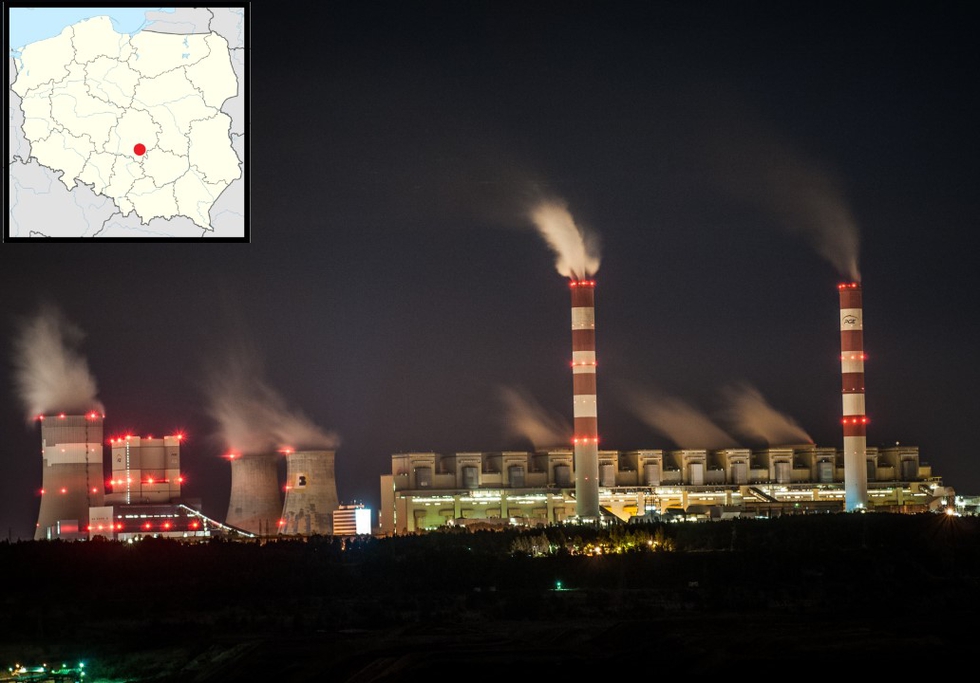 Bełchatów Coal Mine, Poland. Source: Kamil Porembiński / Flickr