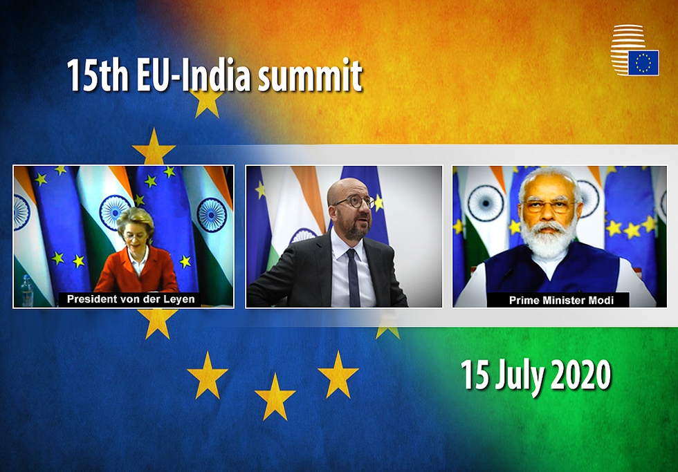EU-India Summit 2020. Source: European Council