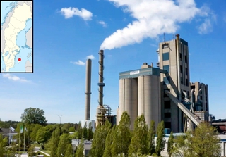 Slite cement plant, Sweden. Photo: HeidelbergCement