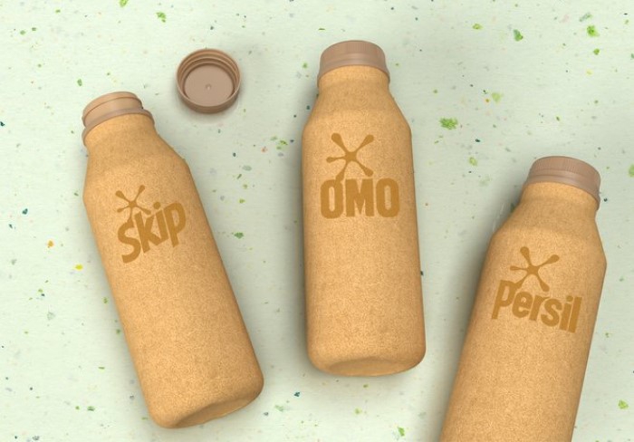 Unilever paper bottles