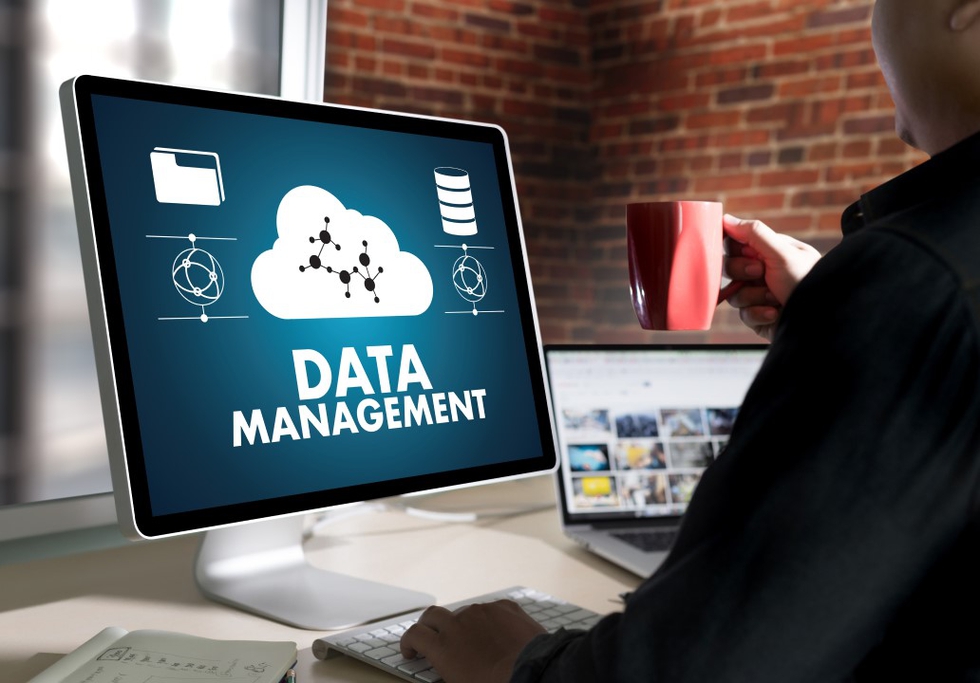 Data management. Photo via Shutterstock