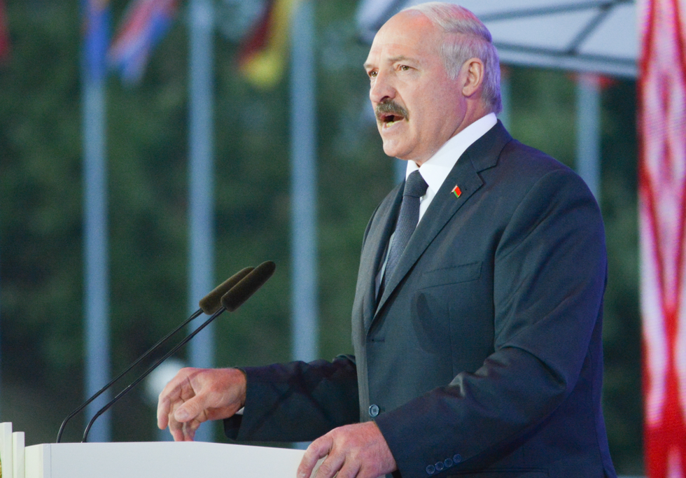 Alexander Lukashenko in 2014. Credit: Okras via Wikimedia Commons