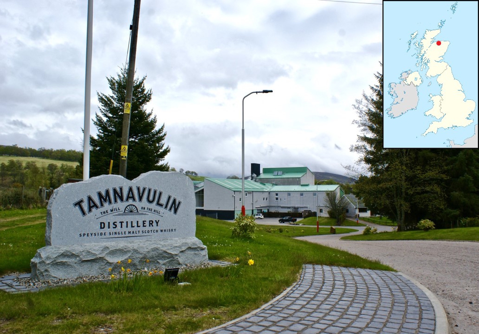 Tamnavulin Distillery, Scotland. Photo: Charlie Cavaye / Flickr. Licence: CC BY-NC-SA 2.0