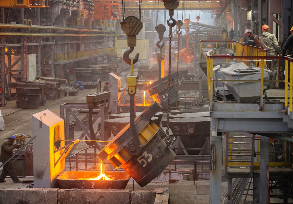 Steelmaking. Photo: Yermolov / Shutterstock