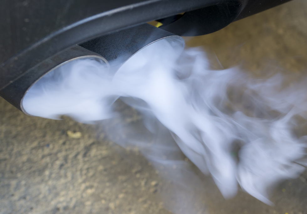 Vehicle emissions. Credit: Gabor Tinz  / Shutterstock
