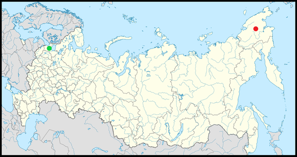 St. Petersburg &amp; Baimskaya copper mine, Russia