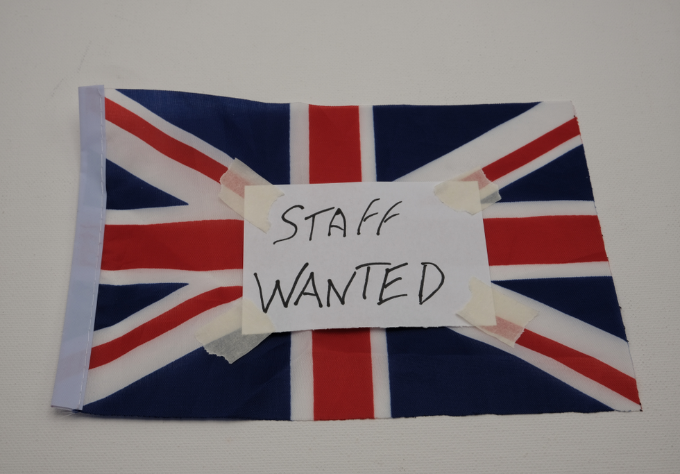 Staff wanted UK. Credit: EnzoVi / Shutterstock