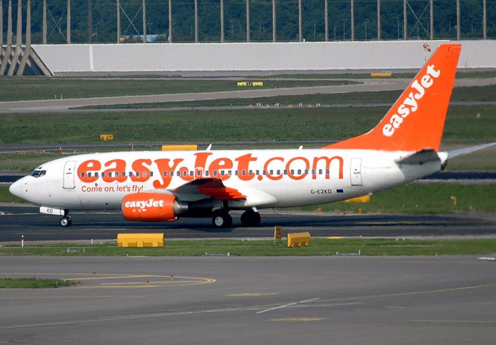 EasyJet. Credit: Caribb / Flickr (Licence: CC2.0)