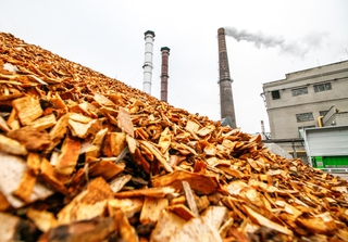Biomass energy plant in Kaunas, Lithuania. Photo: Rokas Tenya / Shutterstock