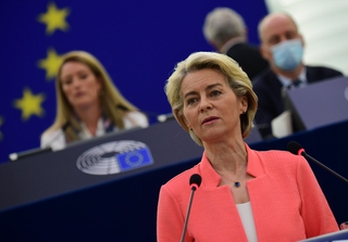 Ursula von der Leyen, State of the Union 2021. Photo: Dati Bendo / European Union