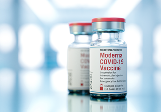 Moderna vaccine. Credit: guteksk7 / Shutterstock