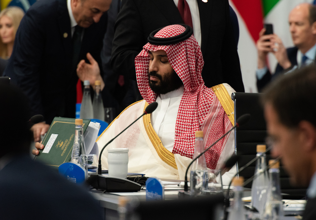 Saudi Arabia's Crown Prince Mohammed Bin Salman. Credit: Matias Lynch / Shutterstock