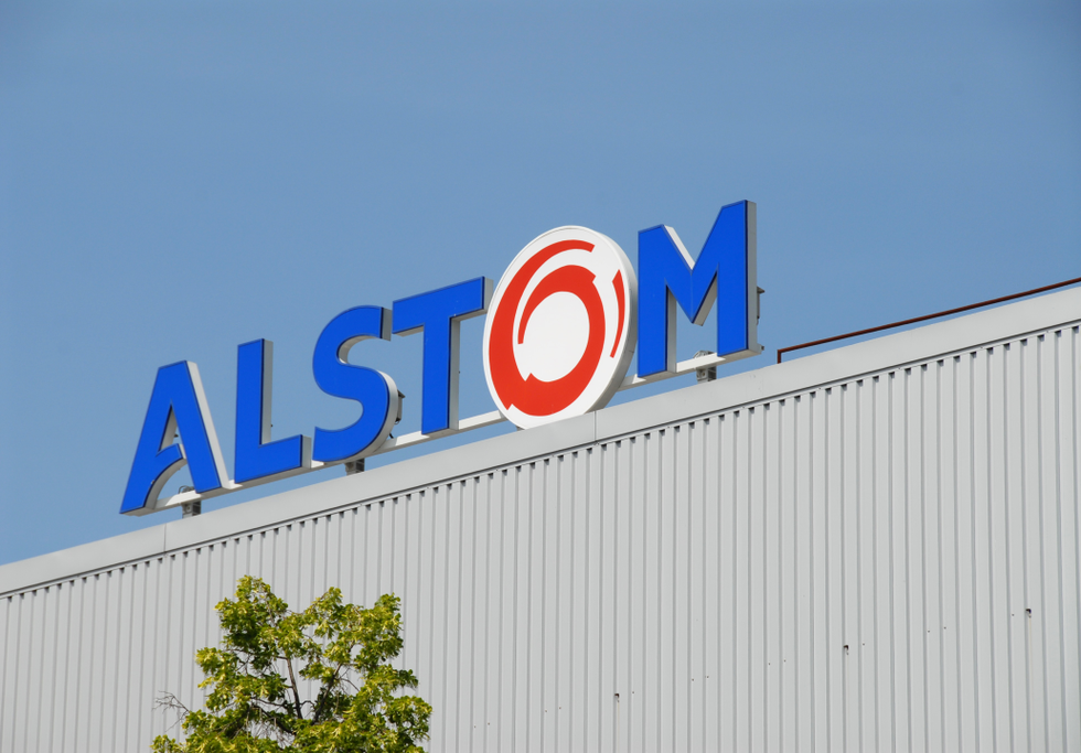 Alstom logo. Credit: nitpicker / Shutterstock