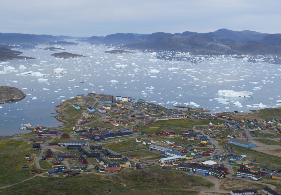 Narsaq, Greenland. Credit: Algkalv / Wikimedia Commons. Licence: CC BY-SA 3.0