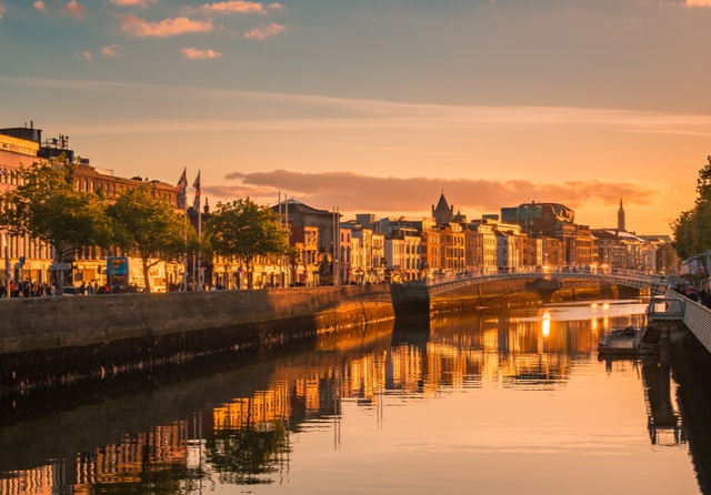 Dublin city centre. Credit: Evgeni Fabisuk / Shutterstock
