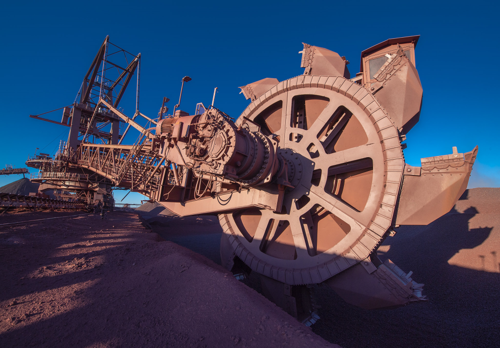 Anglo American mining equipment. Credit: Anglo American / Flickr