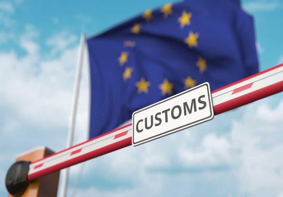 EU customs. Credit: Novikov Aleksey / Shutterstock