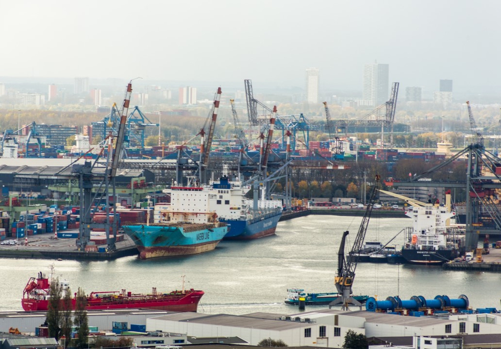 Port of Rotterdam. Credit: Ali A Suliman / Shutterstock