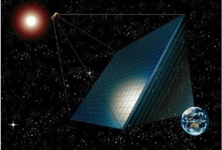 Illustration of Japan's experimental space solar power design. Credit: Japan Space Systems