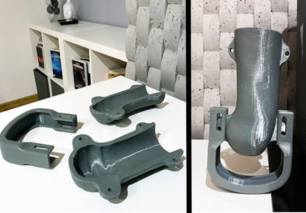 3D printed prostheses. Credit: Zortrax