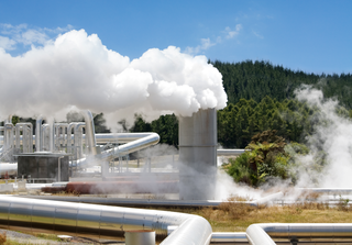 Geothermal power plant. Credit: N.Minton / Shutterstock