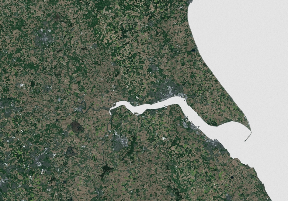 ClearSky view of the Humber. Credit: Aspia Space