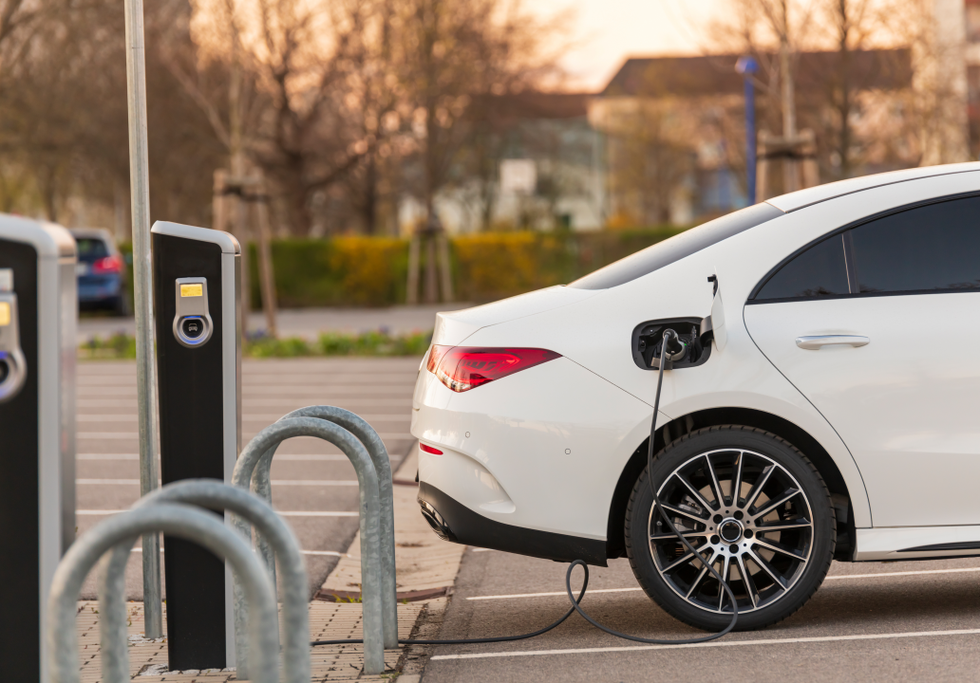 EV charging. Credit: Ronald Rampsch / Shutterstock