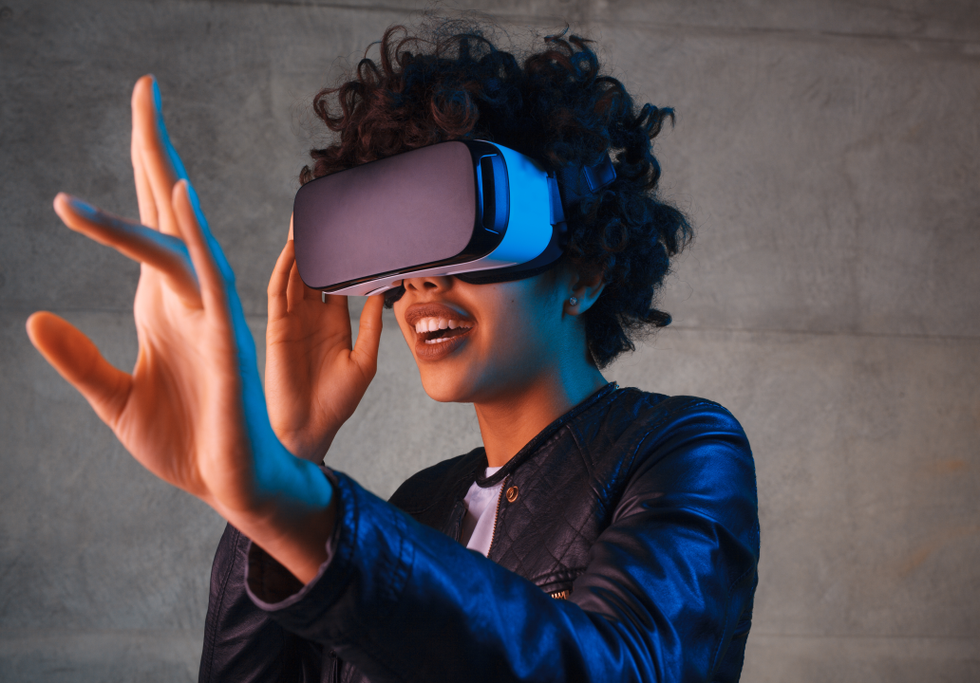 Virtual reality. Credit: Mark Nazh / Shutterstock