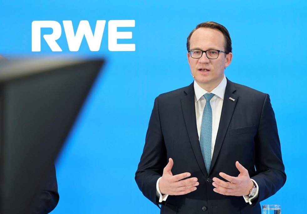 RWE Press Conference 2022, Dr. Markus Krebber, CEO RWE AG. Credit: Andre Laaks, RWE AG