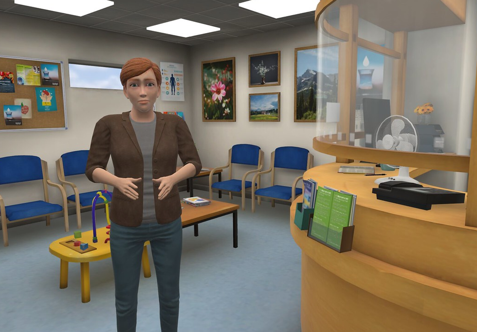 Oxford Vr virtual therapy. Credit: Oxford Cognitive Approaches to Psychosis (OCAP) / Flickr