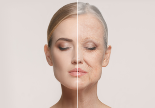 Woman ageing. Credit: Master1305 / Shutterstock