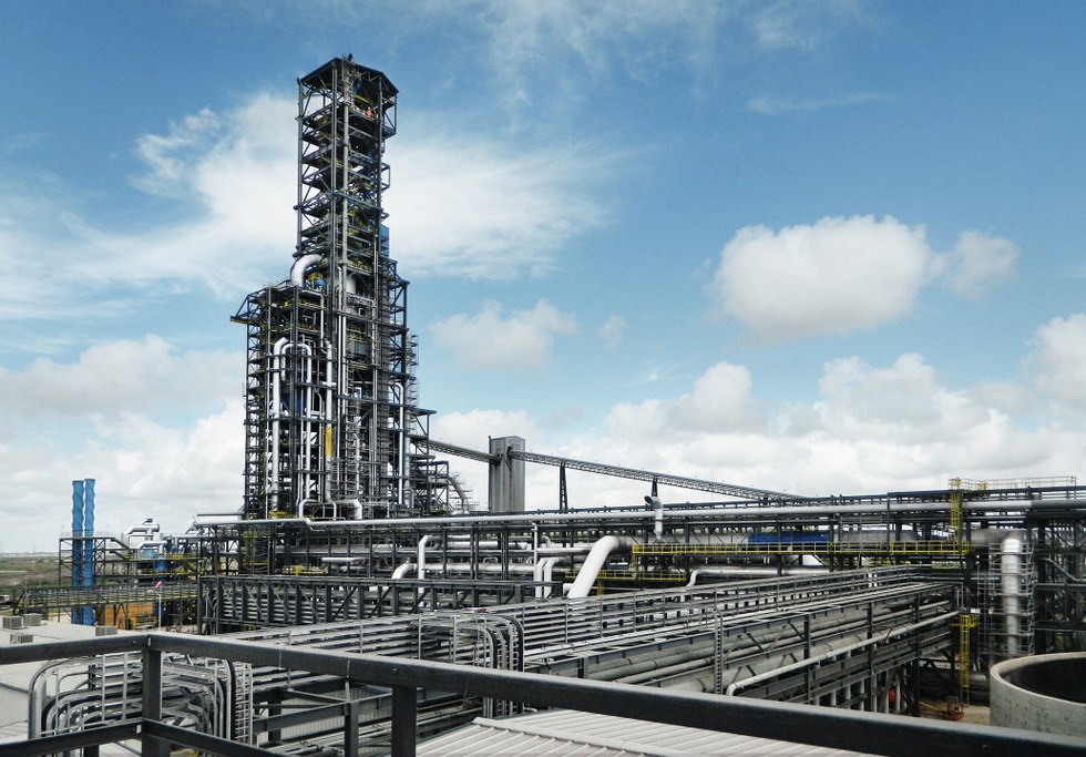 voestalpine steel plant, Corpus Christi, Texas. Credit: voestalpine