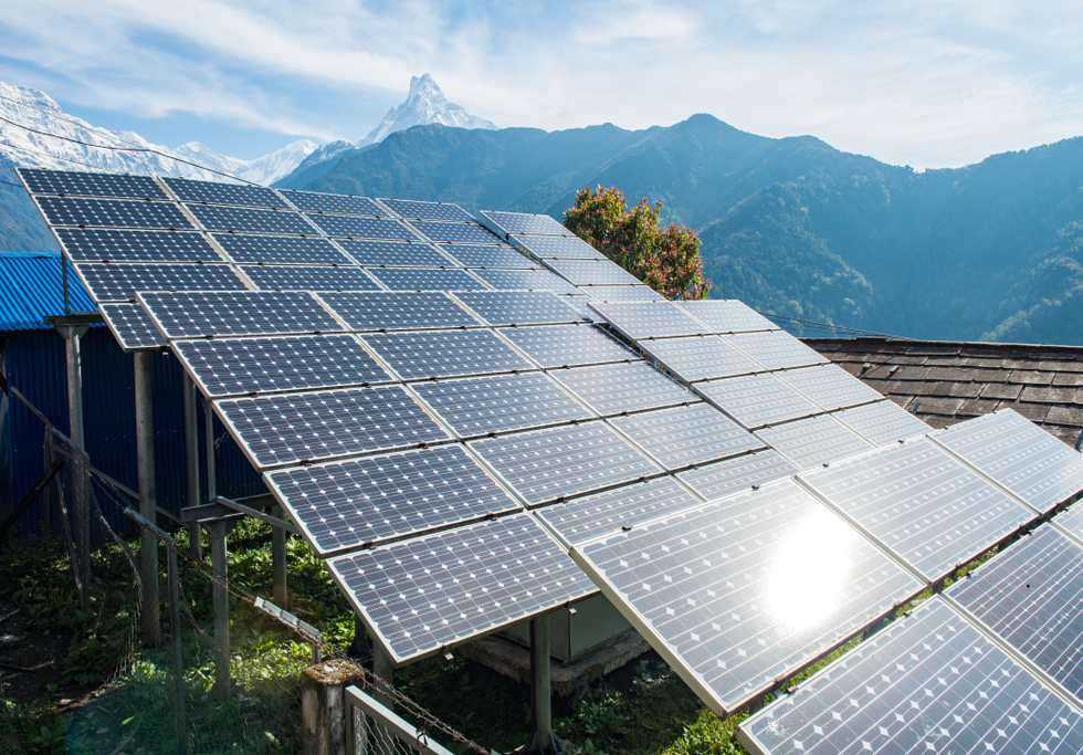 Solar panels. Credit: Boyloso / Shutterstock