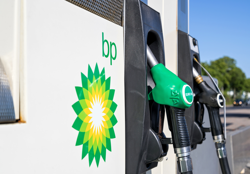 bp logo on fuel. Credit: Bjoern Wylezich / Shutterstock